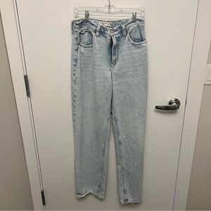 Abercrombie High Rise Loose Jean
